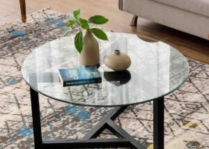 Round glass Coffee Table