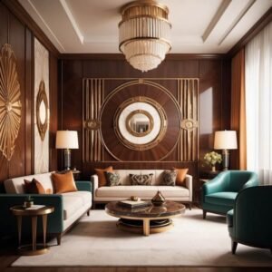 Blending Eras- Art Deco Meets Mid-Century Modern