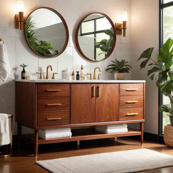 Mid Century Modern Bathroom Vanities -affordablebestliving