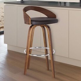 mid century modern kitchen stools - ABL