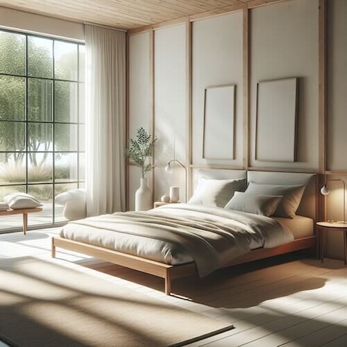 Scandinavian-theme-bedroom